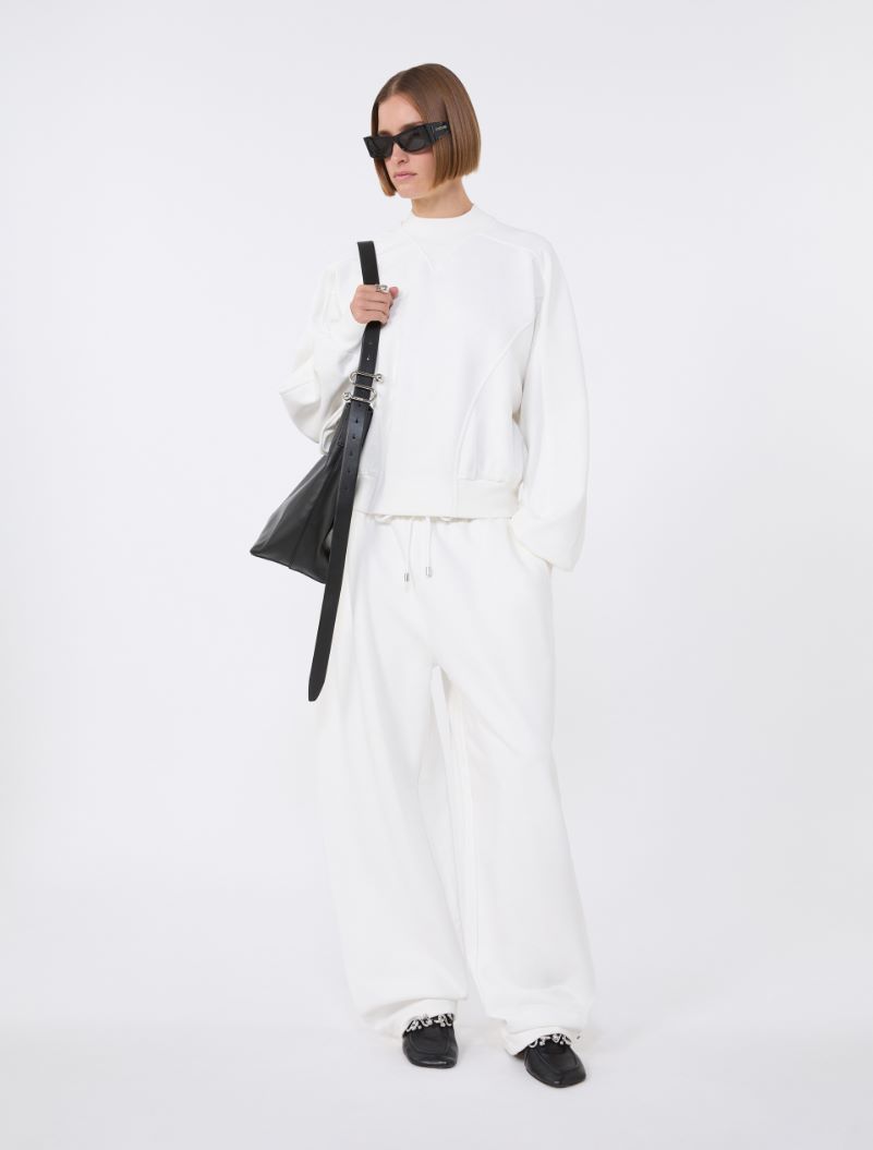 Pantalone in felpa - BIANCO AVORIO - Sportmax