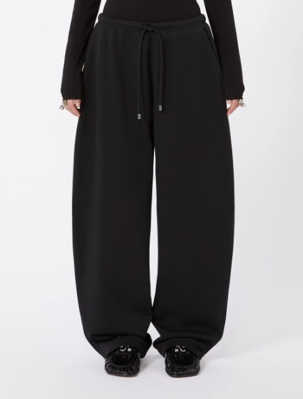Fleece trousers - BLACK - Sportmax - 2