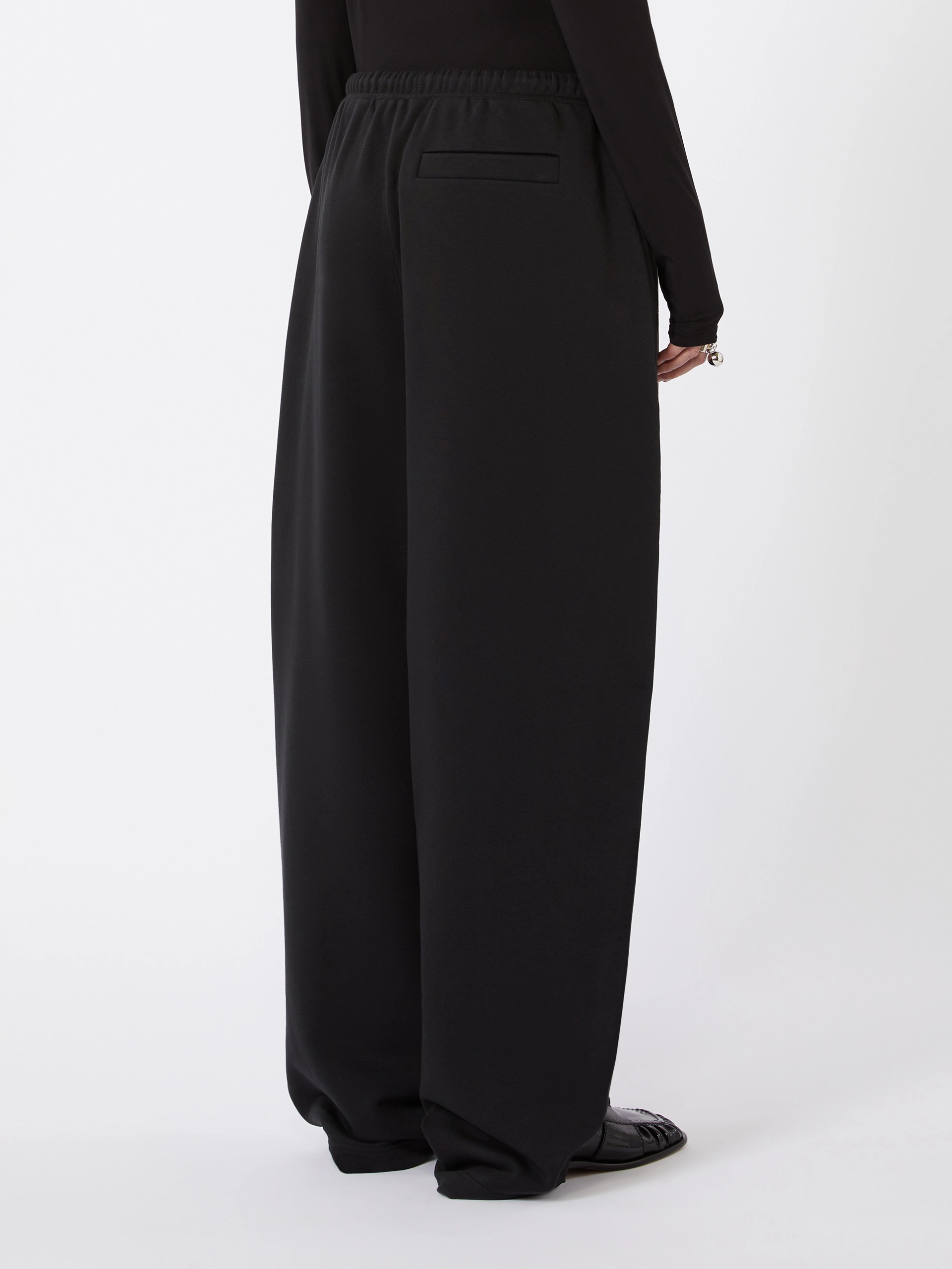 Fleece trousers - BLACK - Sportmax - 3