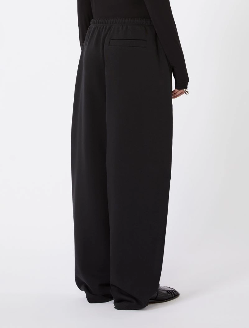 Fleece trousers - BLACK - Sportmax - 3