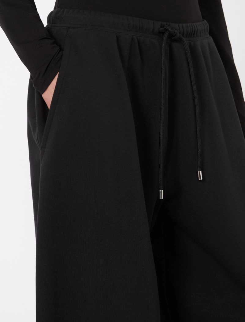 Fleece trousers - BLACK - Sportmax - 4