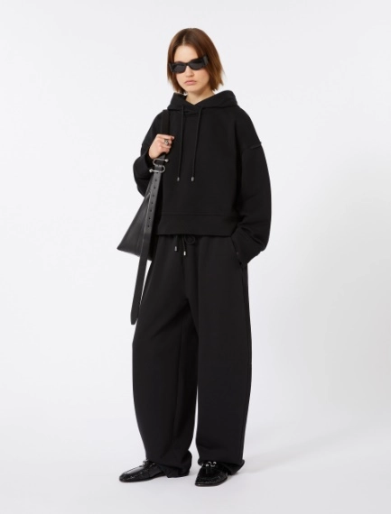 Fleece trousers - BLACK - Sportmax