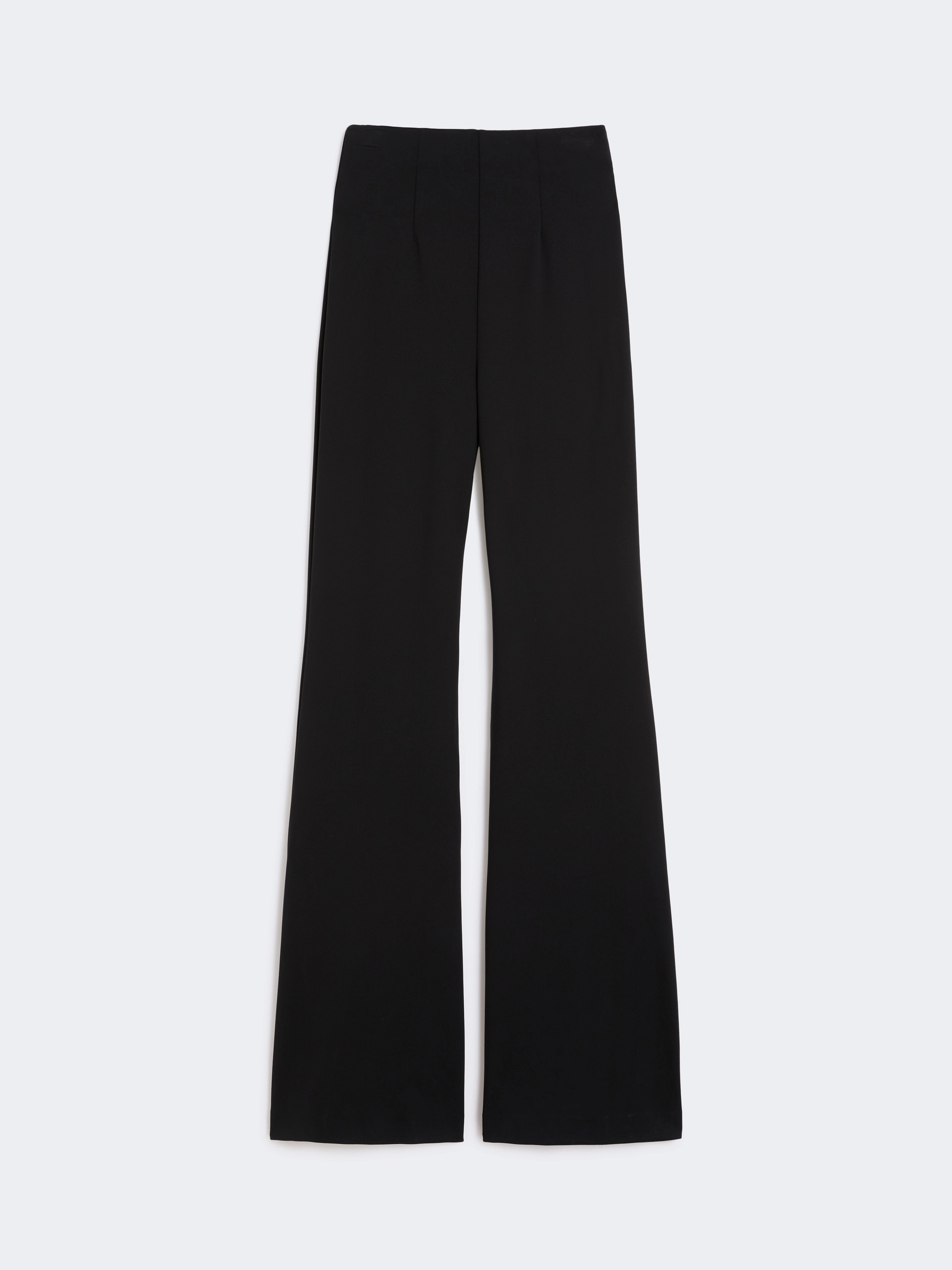 Flared trousers in stretch jersey - BLACK - Sportmax - 5
