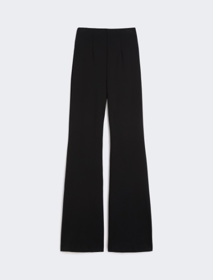 Pantalone flare in jersey stretch - NERO - Sportmax