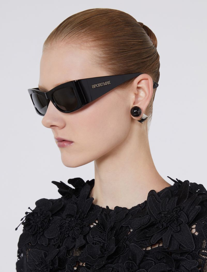Bold glasses in acetate - BLACK - Sportmax - 6