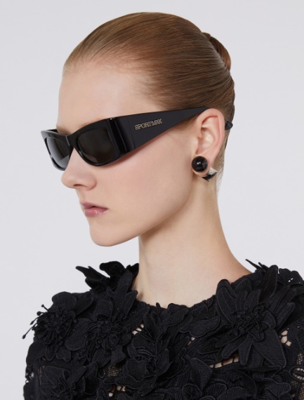 Bold glasses in acetate - BLACK - Sportmax - 6