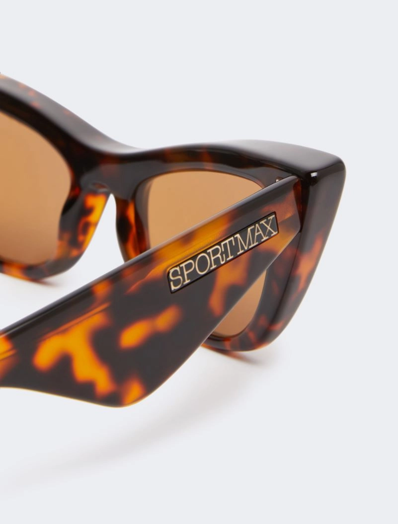 Cat-eye glasses - TAWNY BRONZE BROWN - Sportmax - 3