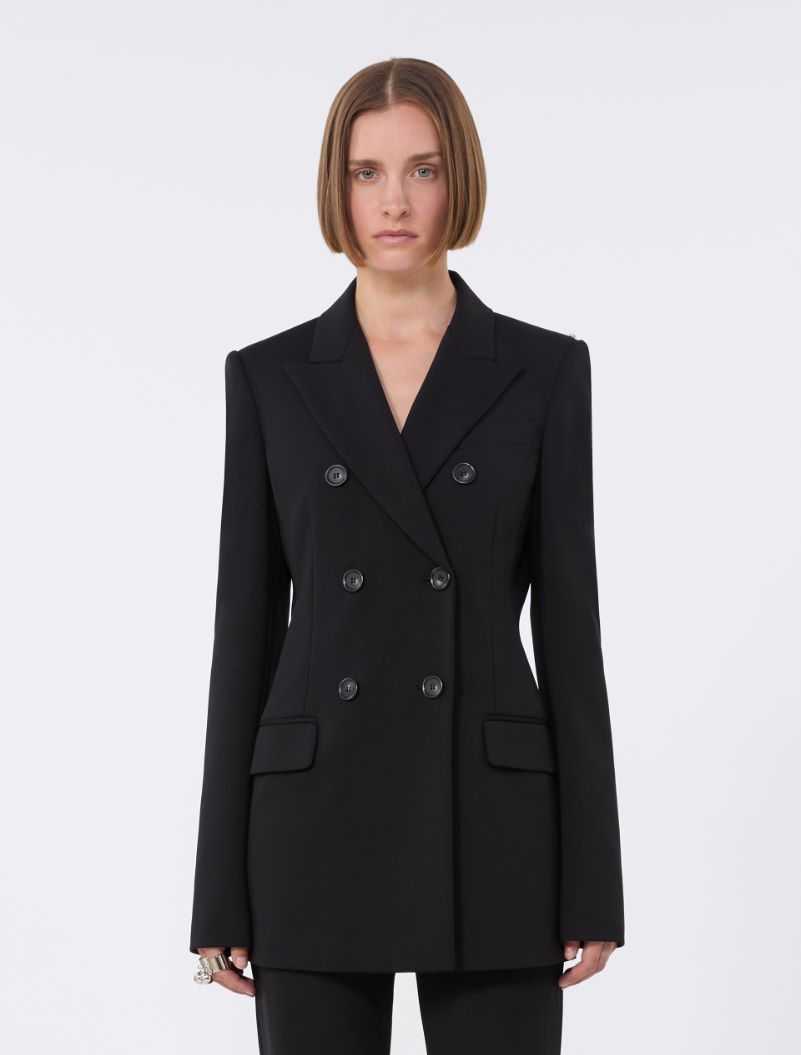 Jersey blazer - BLACK - Sportmax - 2