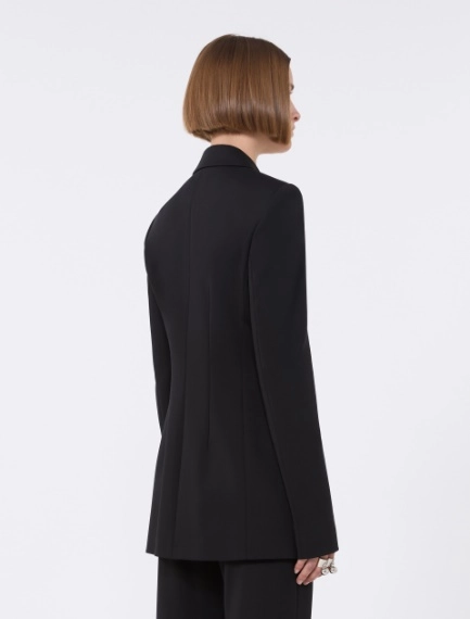Jersey blazer - BLACK - Sportmax - 3