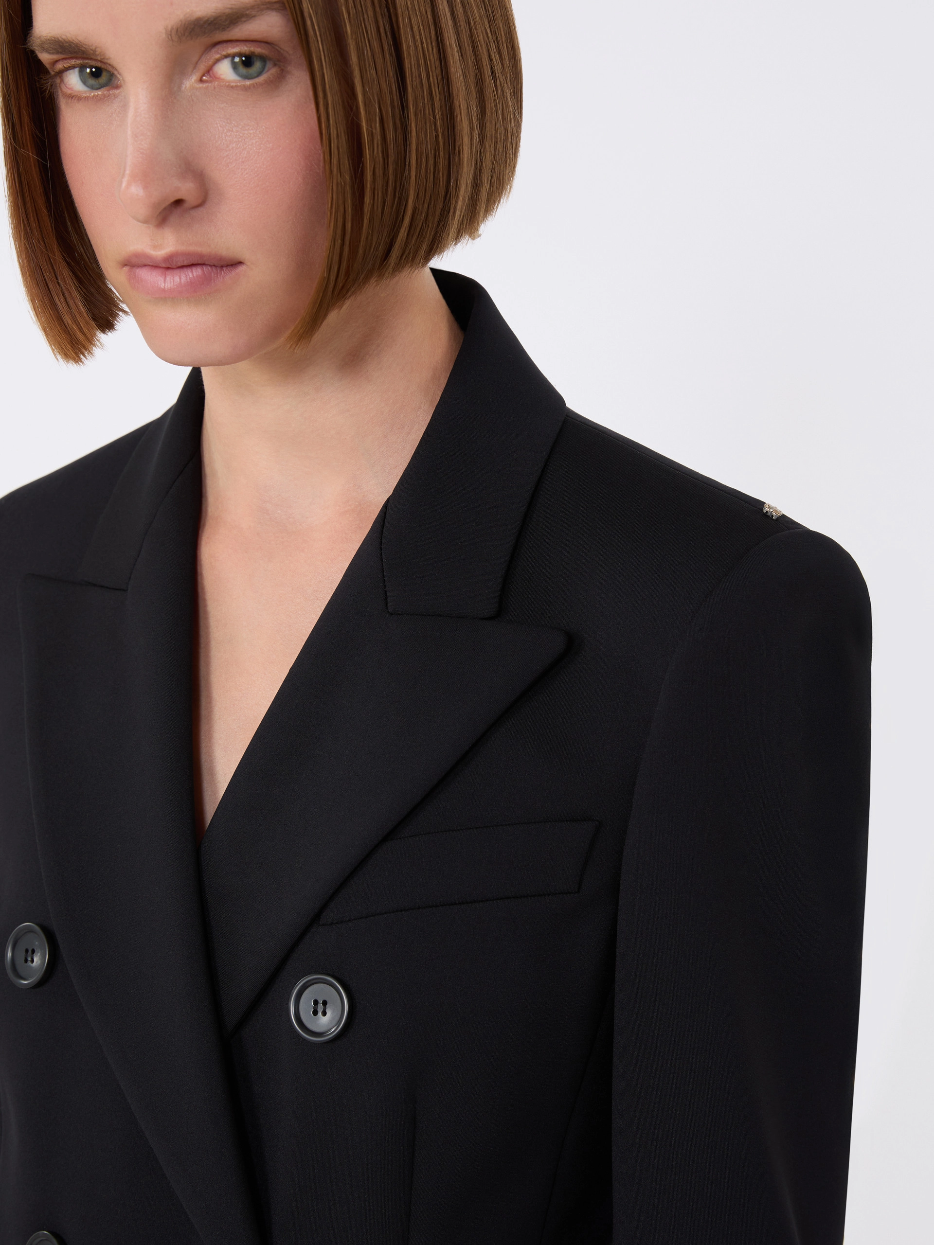 Jersey blazer - BLACK - Sportmax - 5