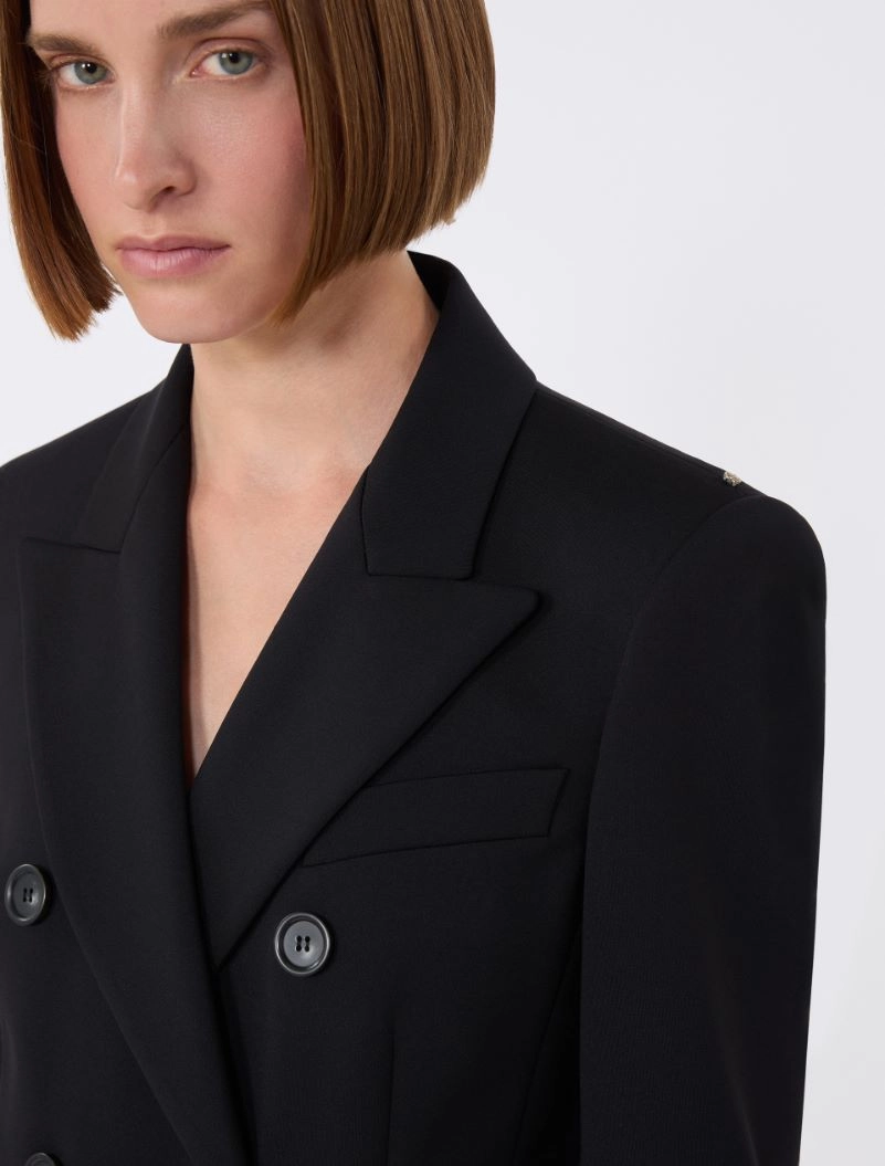 Jersey blazer - BLACK - Sportmax - 5