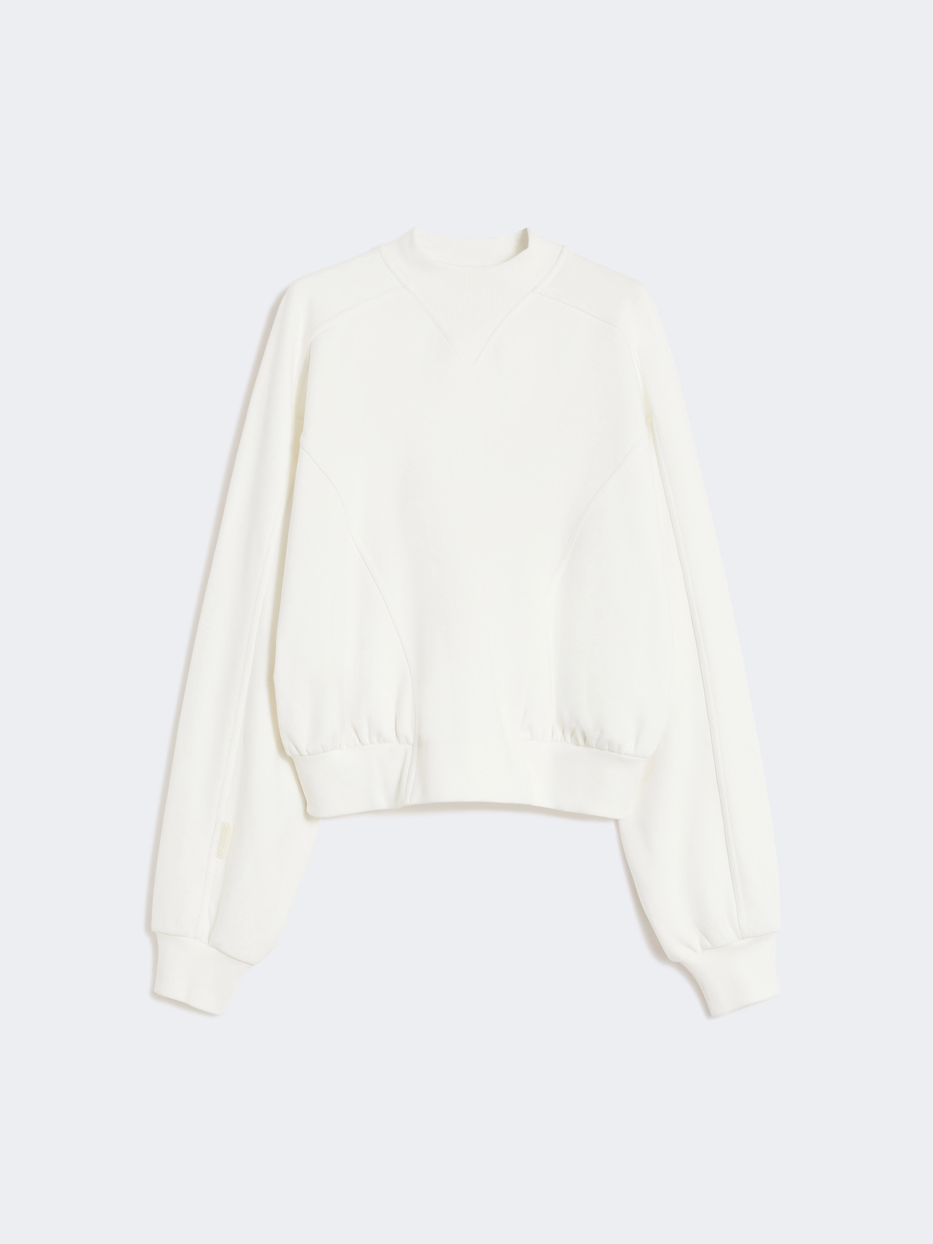 Cotton stretch sweatshirt - IVORY - Sportmax - 6