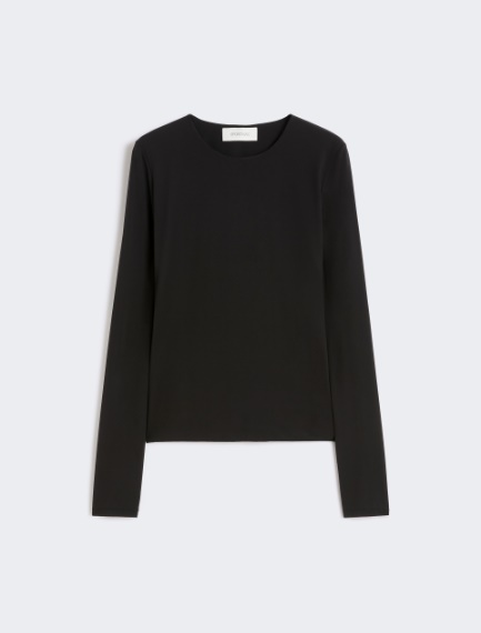 T-shirt in jersey calza - NERO - Sportmax