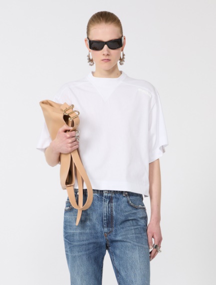 T-shirt in cotone - BIANCO OTTICO - Sportmax