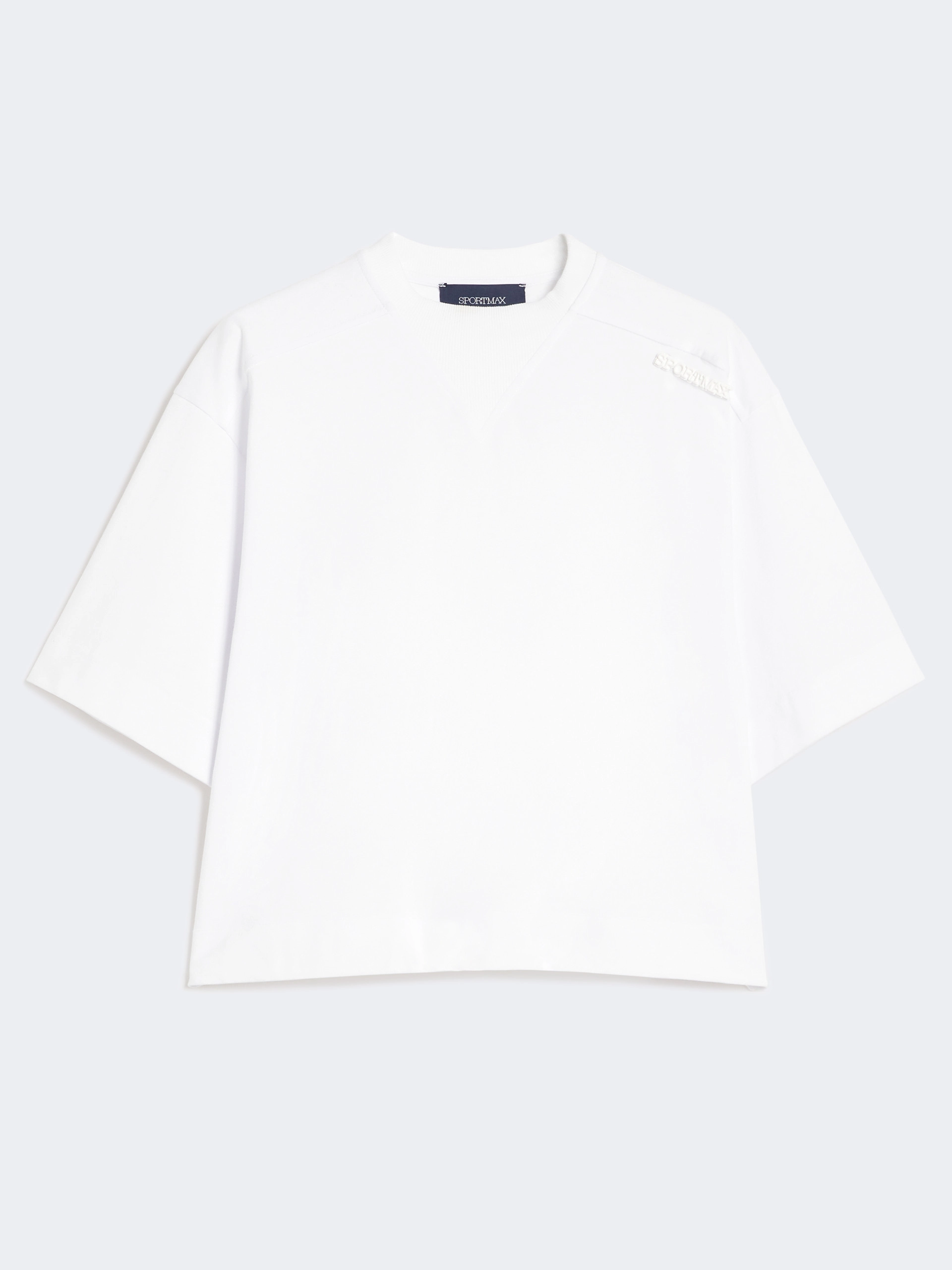 Cotton T-shirt - OPTICAL WHITE - Sportmax - 6