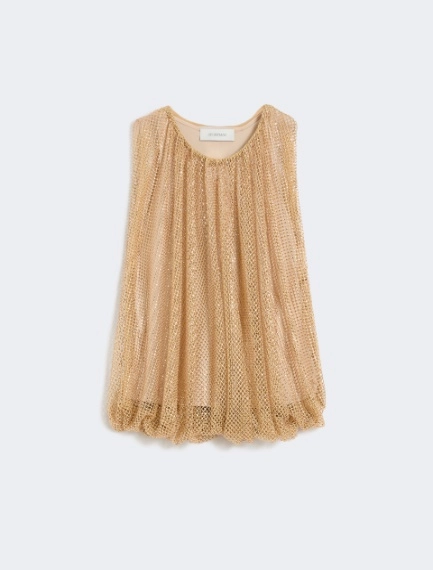 Mesh top with crystals - CAMEL - Sportmax - 8