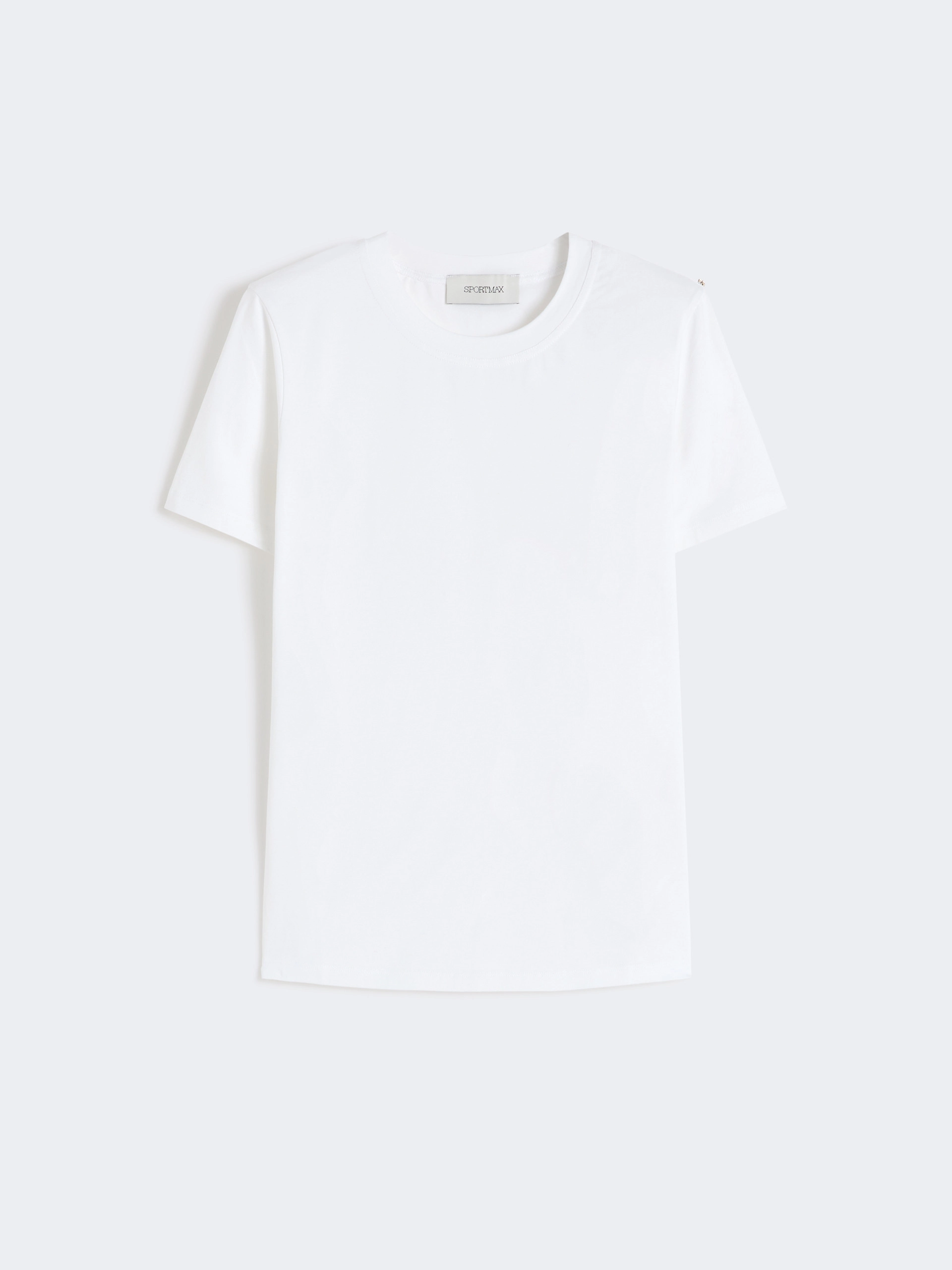 Cotton T-shirt - WHITE - Sportmax - 5