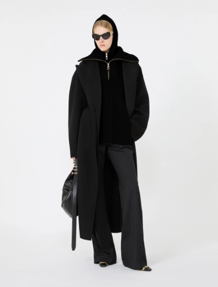 Oversized pure wool coat - Sportmax