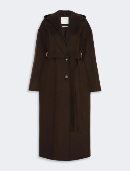 Oversized pure wool coat - CHOCOLATE - Sportmax - 6