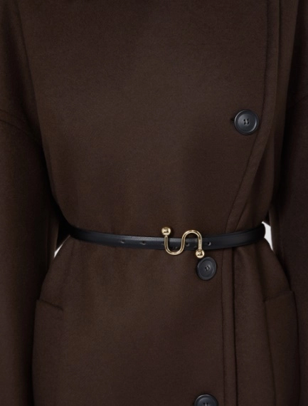Wool cloth jacket - CHOCOLATE - Sportmax - 5
