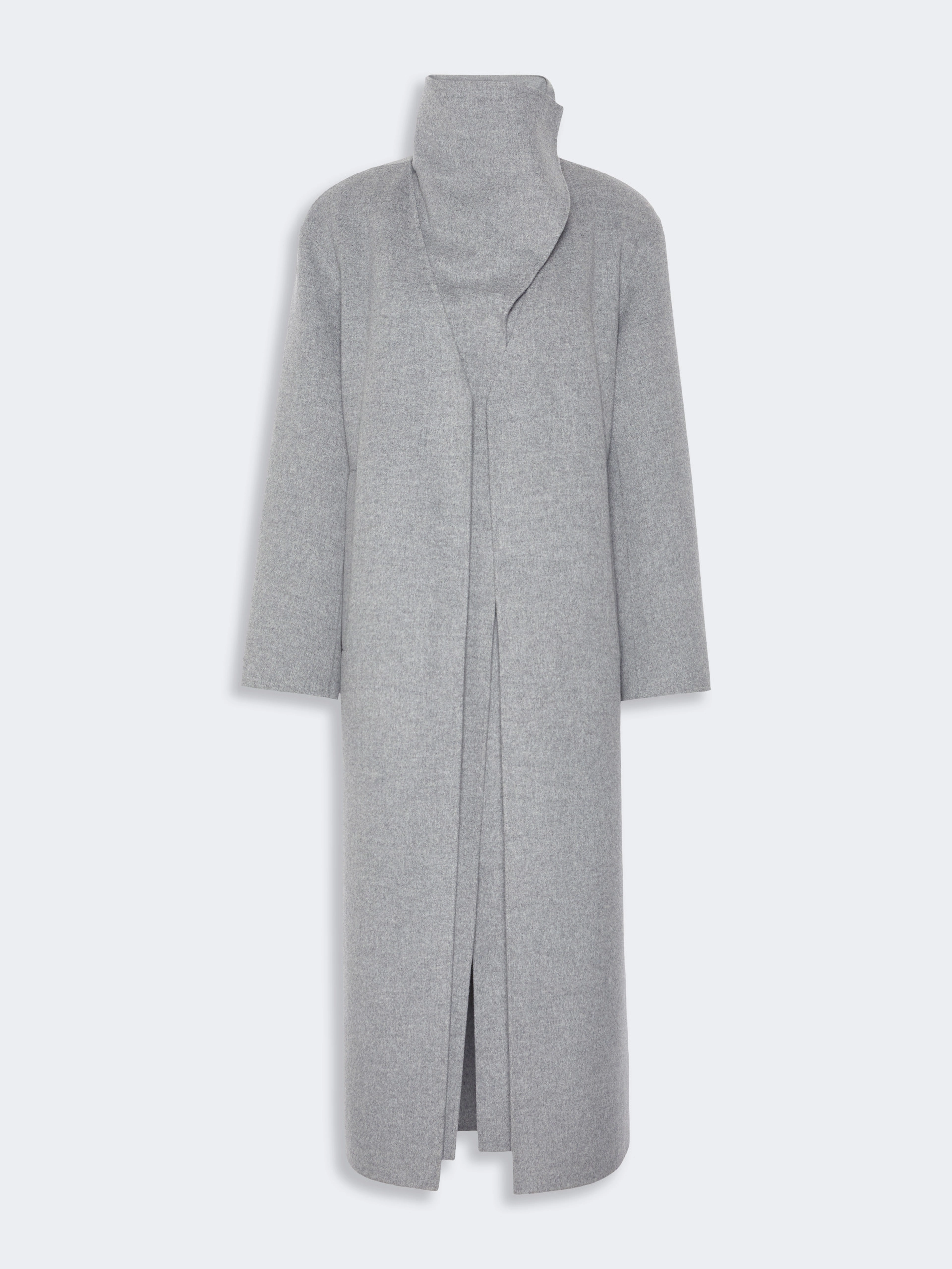 Long pure wool coat - MEDIUM GREY - Sportmax - 5