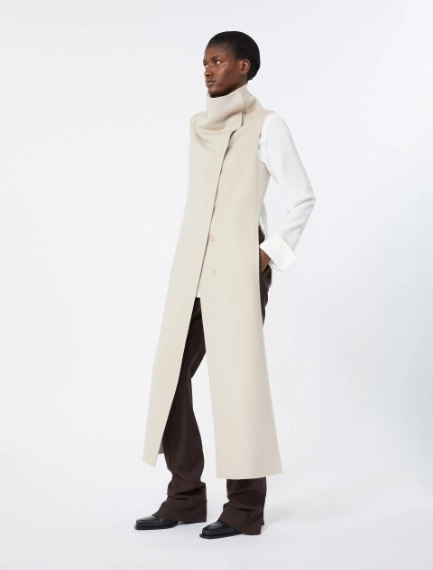 Long pure wool coat - POWDER - Sportmax - 5