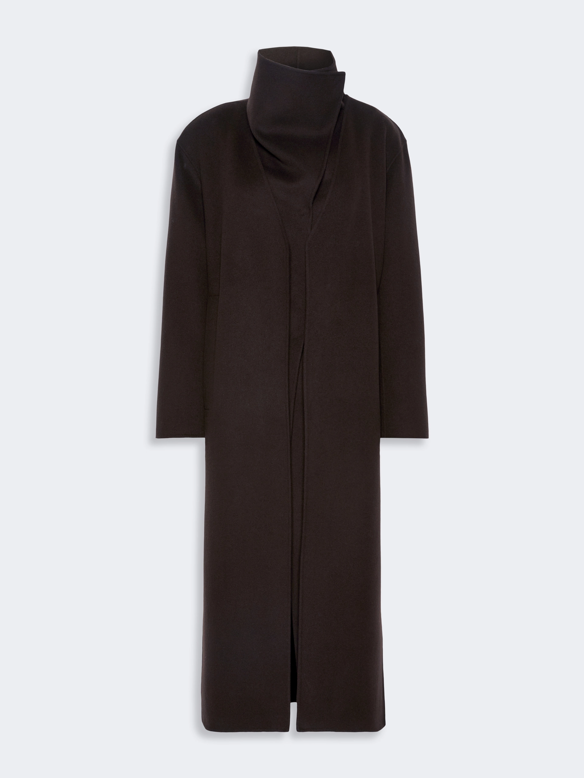 Long pure wool coat - COFFEE - Sportmax - 6