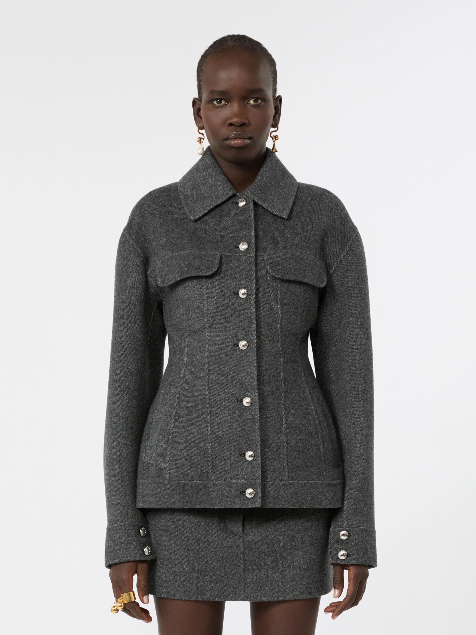 Giaccone in pura lana - NERO - Sportmax - 2