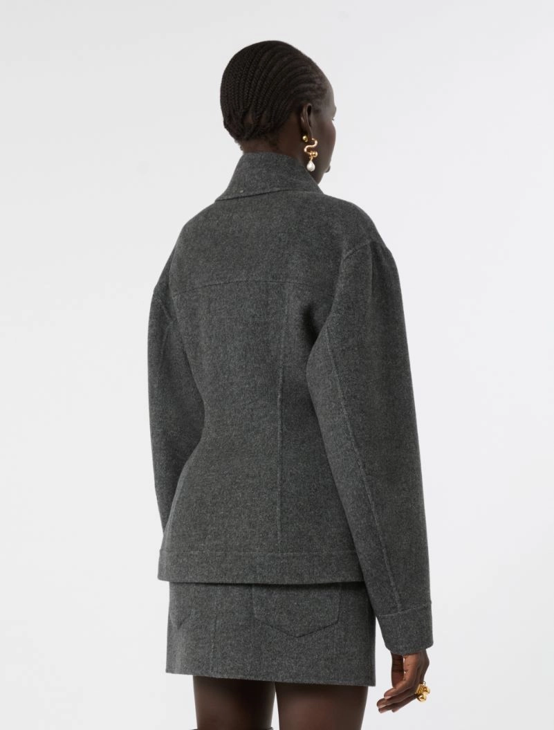 Giaccone in pura lana - NERO - Sportmax - 3