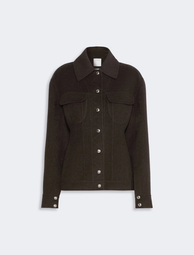 Pure wool jacket - CHOCOLATE - Sportmax - 6
