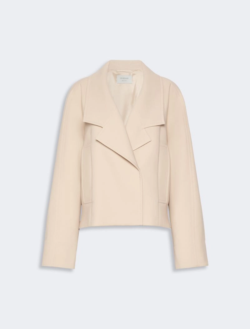 Technical wool pea coat - IVORY - Sportmax - 6
