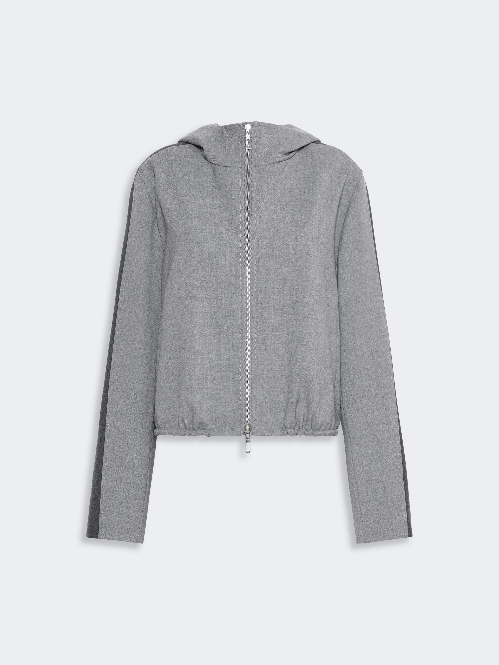 Pure wool bomber jacket - MEDIUM GREY - Sportmax - 6