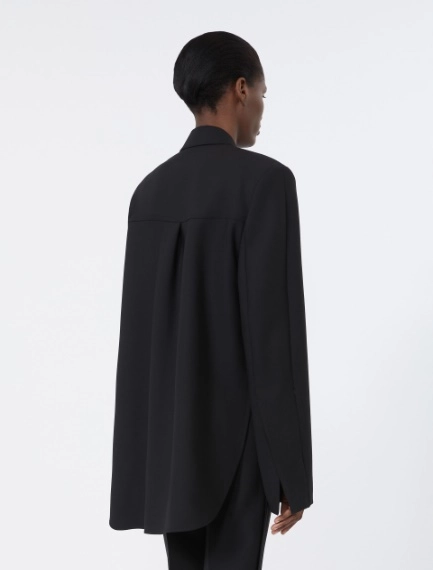 Technical wool tailored blazer - BLACK - Sportmax - 3
