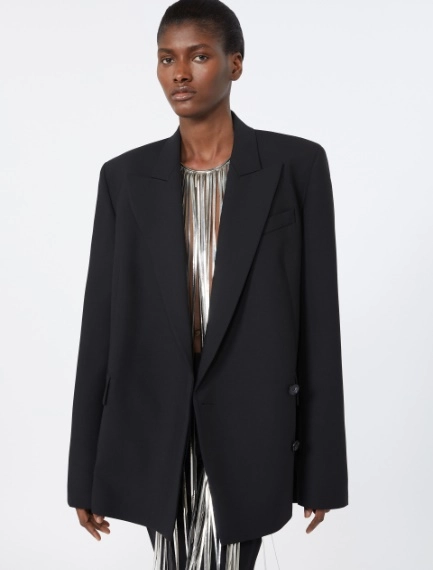 Technical wool tailored blazer - Sportmax