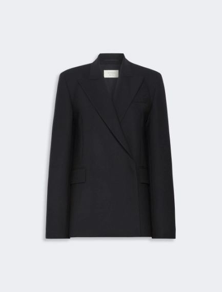 Technical wool tailored blazer - BLACK - Sportmax - 6