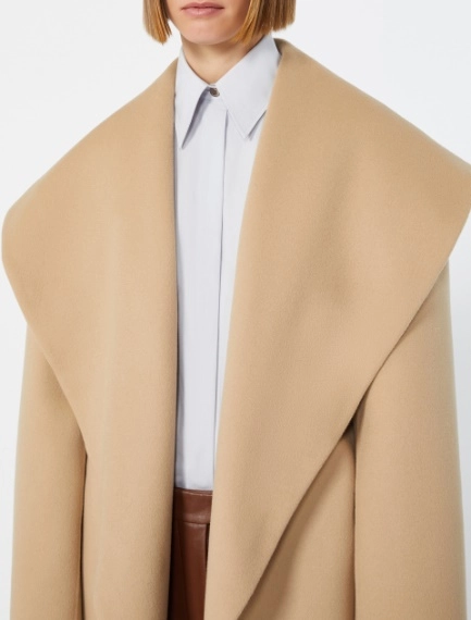 Pure wool double fabric jacket - CAMEL - Sportmax - 5