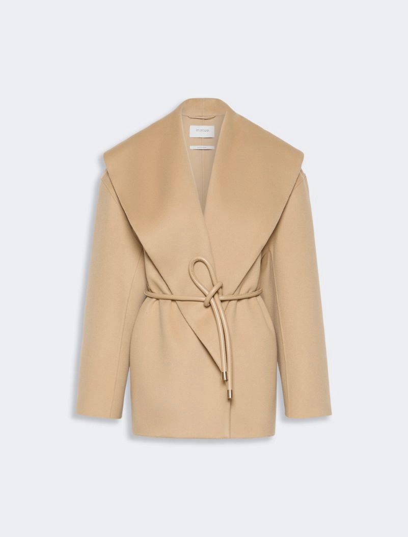 Pure wool double fabric jacket - CAMEL - Sportmax - 6