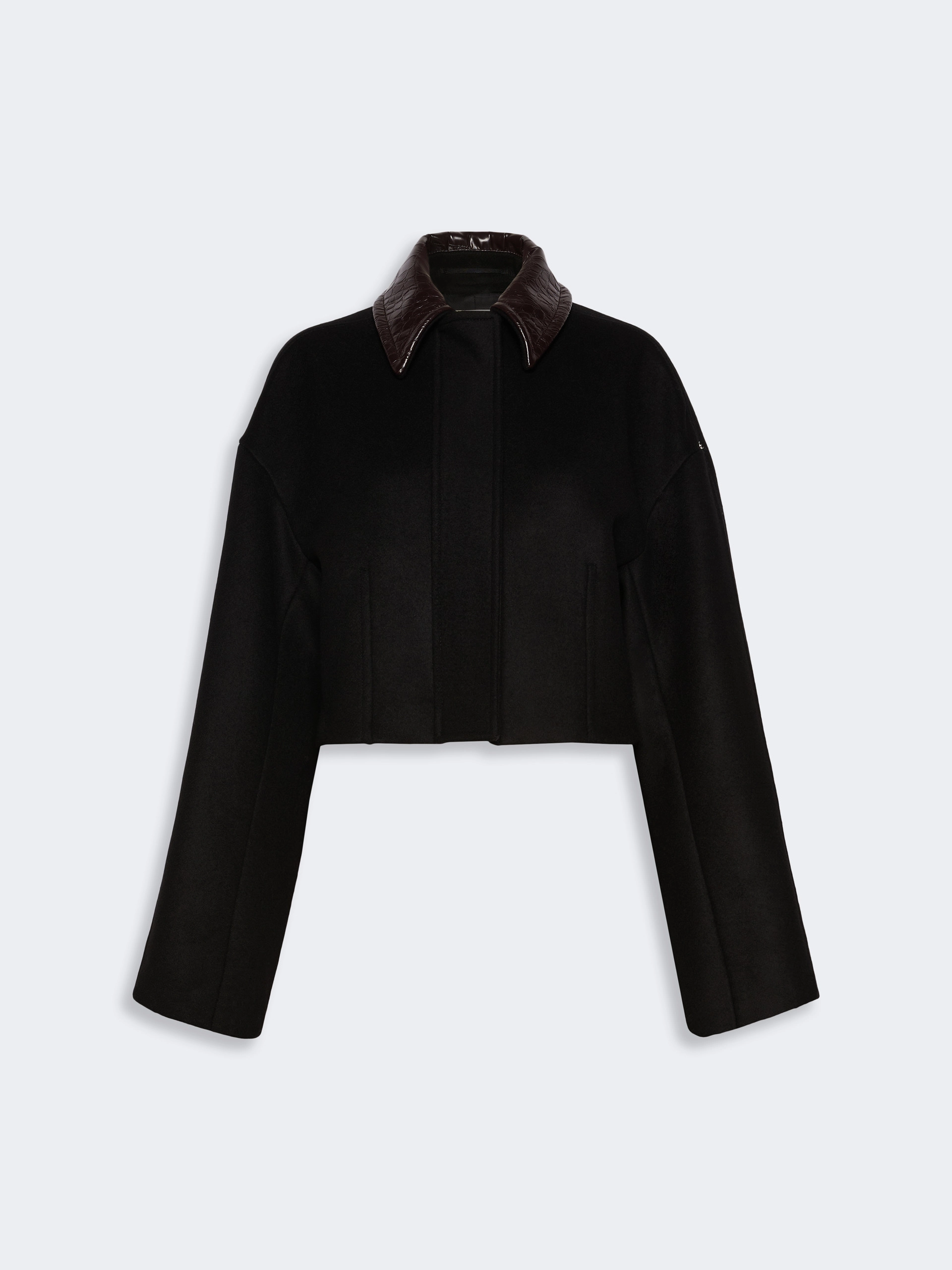 Boxy pure wool jacket - BLACK - Sportmax - 6