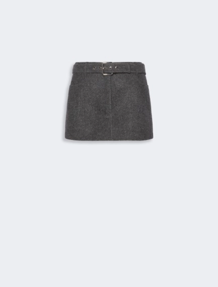 Short pure wool skirt - Sportmax