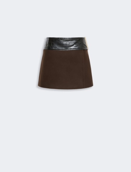 Pure wool mini skirt - Sportmax