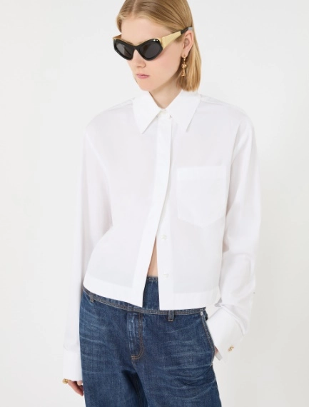 Cotton boxy shirt - Sportmax