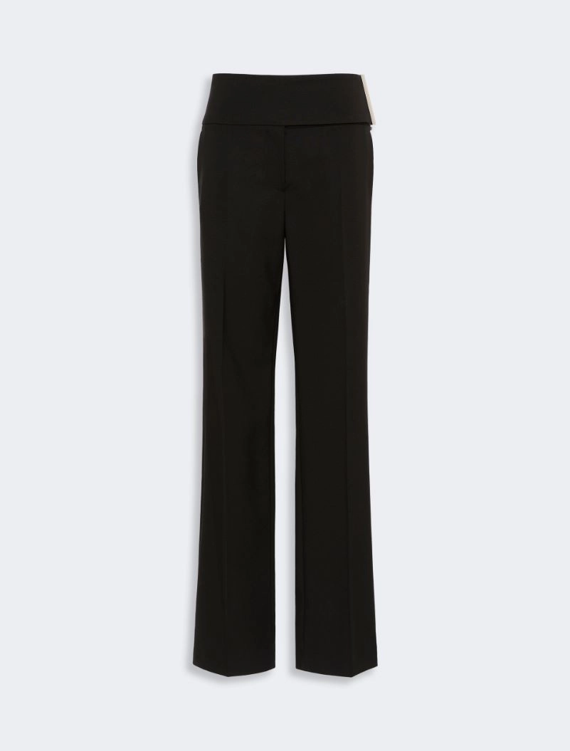 Stretch wool trousers - BLACK - Sportmax - 5