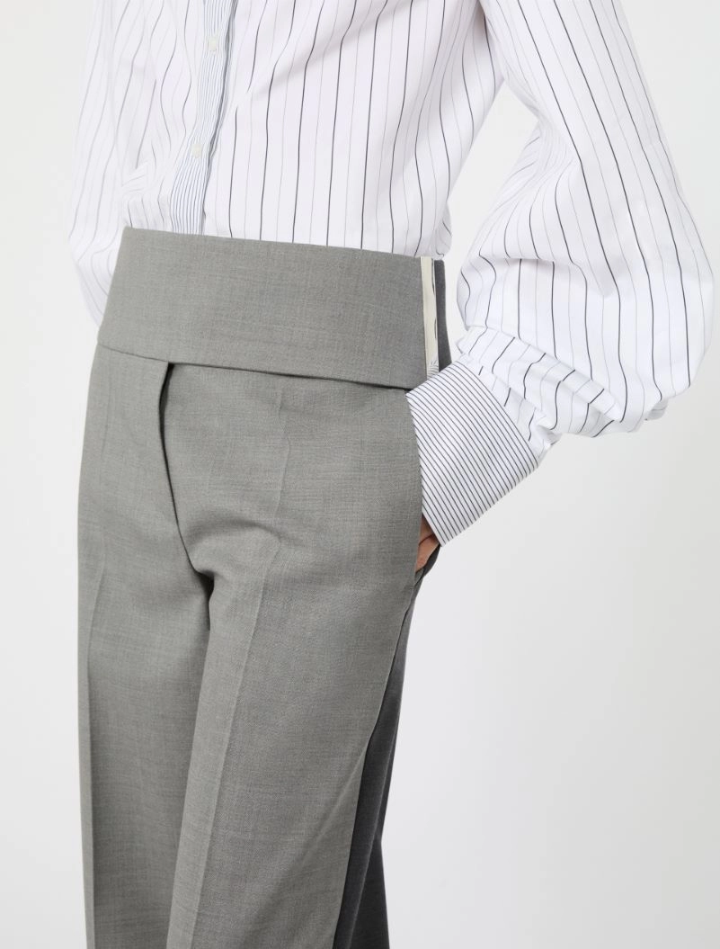 Stretch wool trousers - MEDIUM GREY - Sportmax - 4
