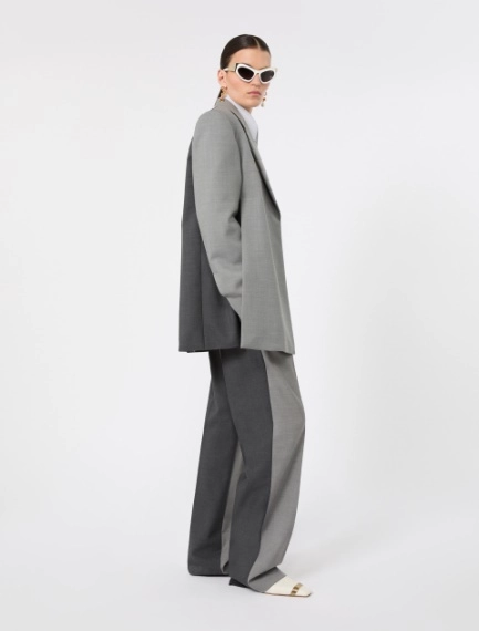 Stretch wool trousers - Sportmax