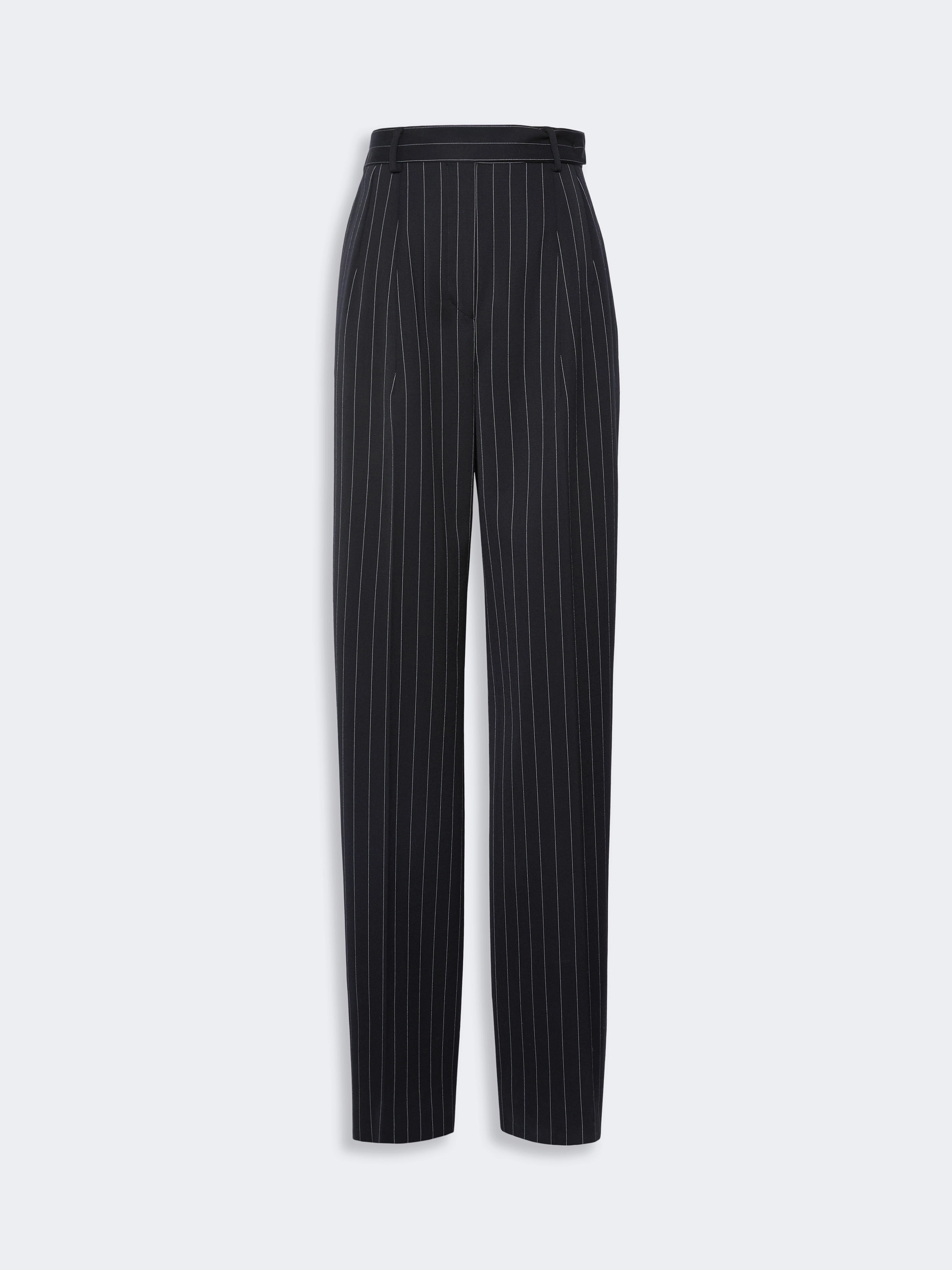 Pleated stretch wool trousers - BLACK - Sportmax - 5