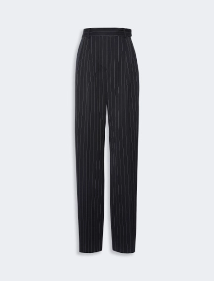 Pleated stretch wool trousers - Sportmax