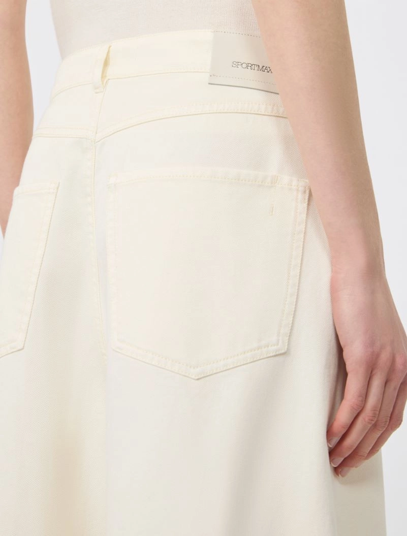 Oversized jeans - IVORY - Sportmax - 5
