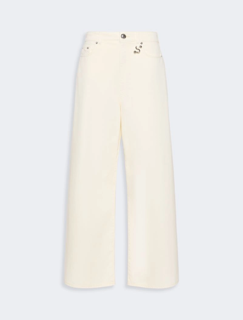 Oversized jeans - IVORY - Sportmax - 7