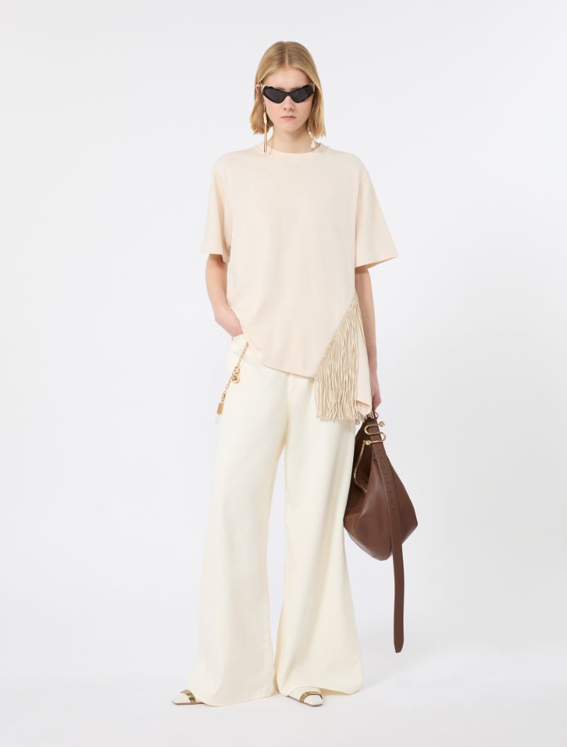 Oversized jeans, ivory | Sportmax