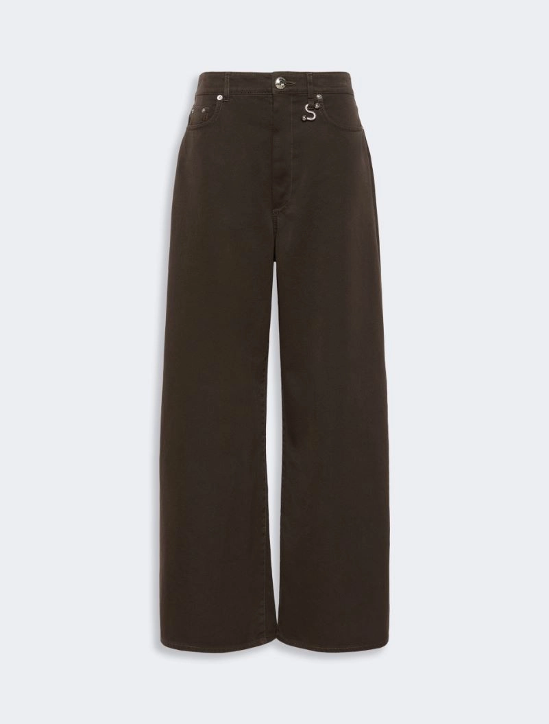 Oversized jeans - CHOCOLATE - Sportmax - 5